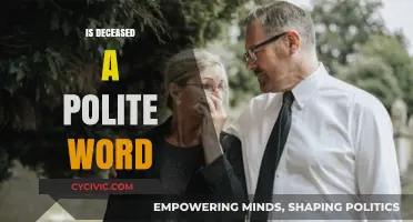 Is 'Deceased' a Polite Term? Exploring Etiquette and Alternatives