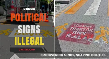 Is Defacing Political Signs Illegal? Understanding the Legal Consequences