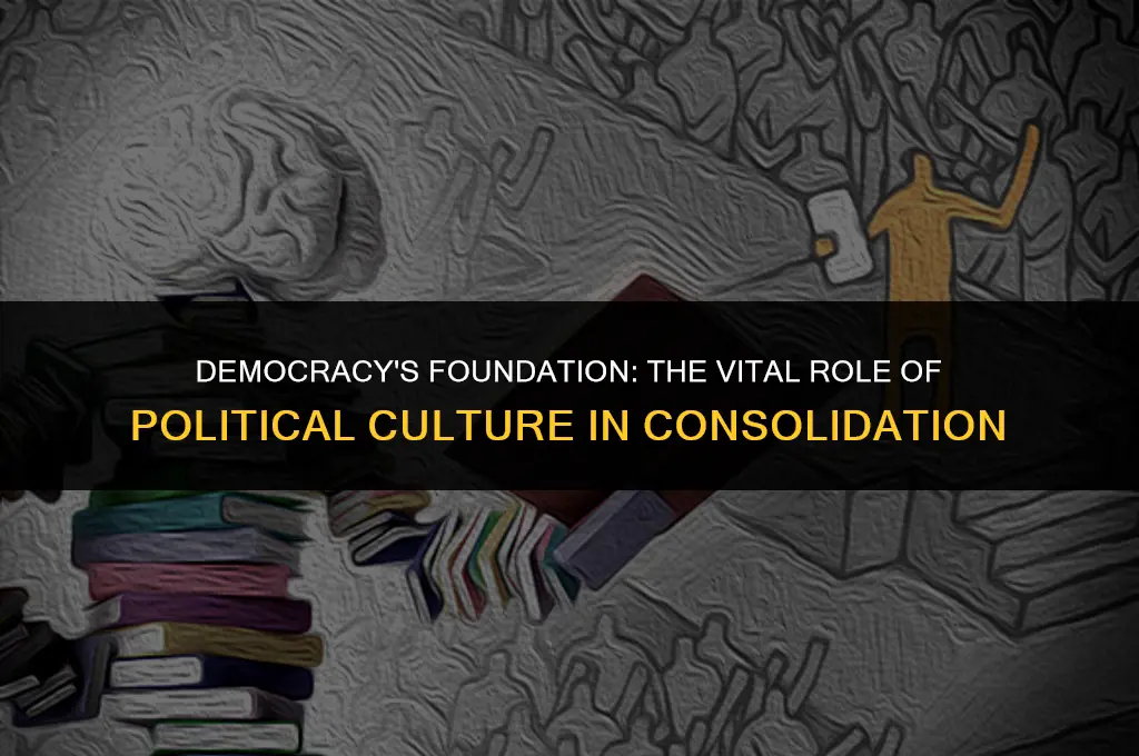 is deomcratic political culture important to consolidation