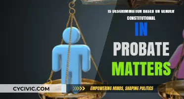 Gender Discrimination in Probate: Is It Constitutional?