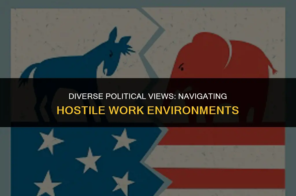 is diffetent political affiliation a case for hostile work environment