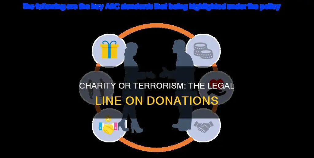 is donating to a terrorist organization against teh constitution