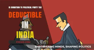 Are Political Party Donations Tax Deductible in India?
