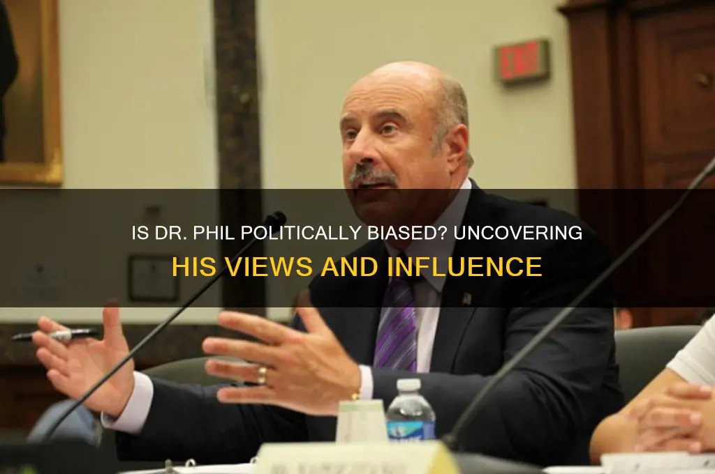 is dr phil political