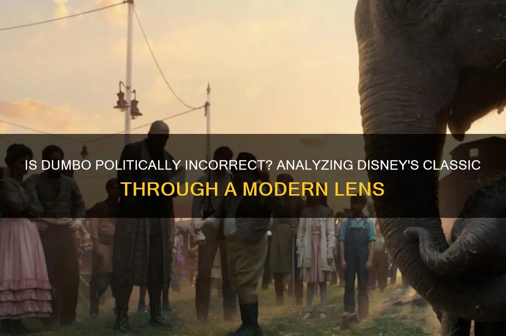 is dumbo politically incorrect