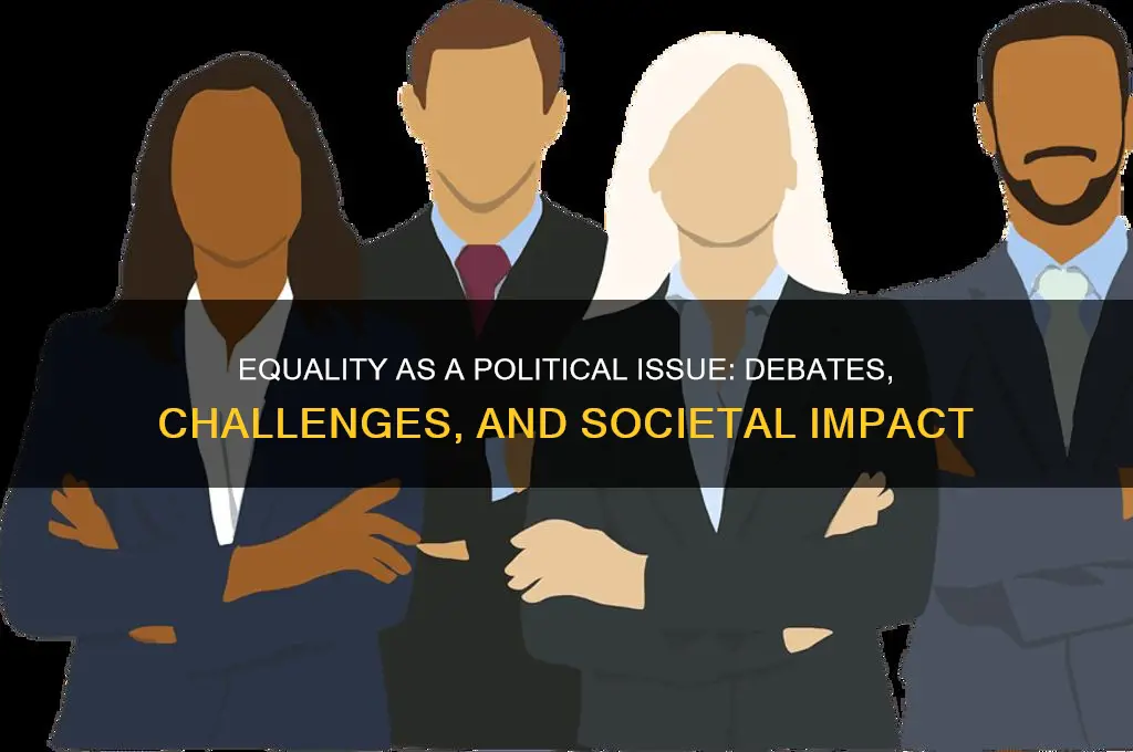 is equality a political issue