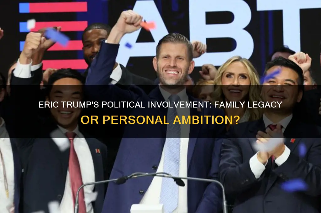 is eric trump in politics