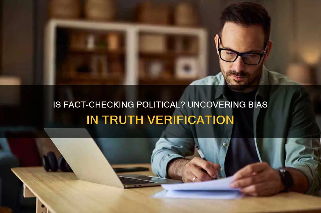 is fact check ever political