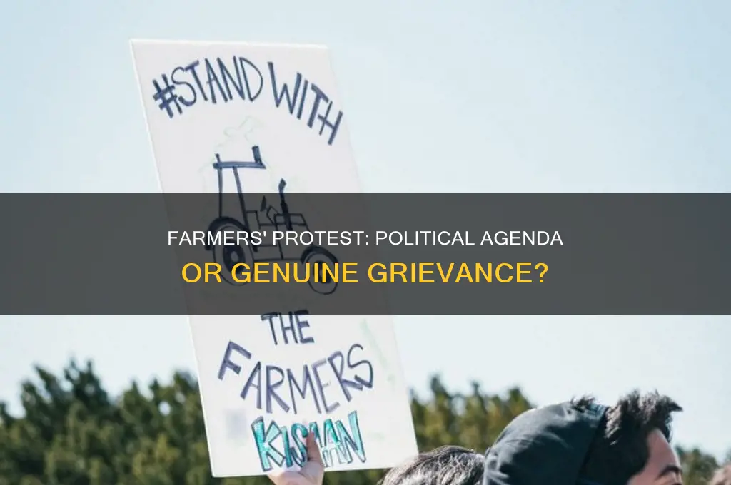 is farmers protest political