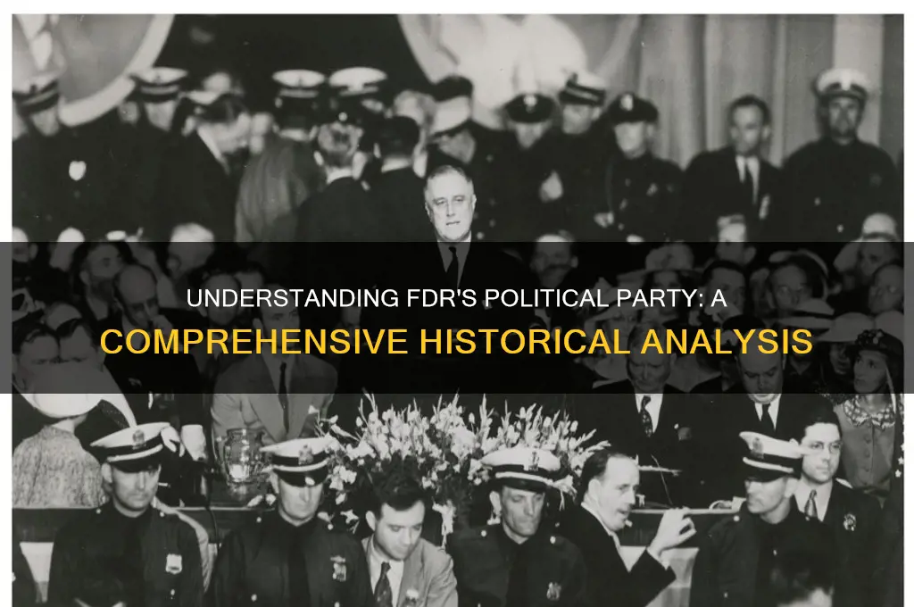is fdr political party