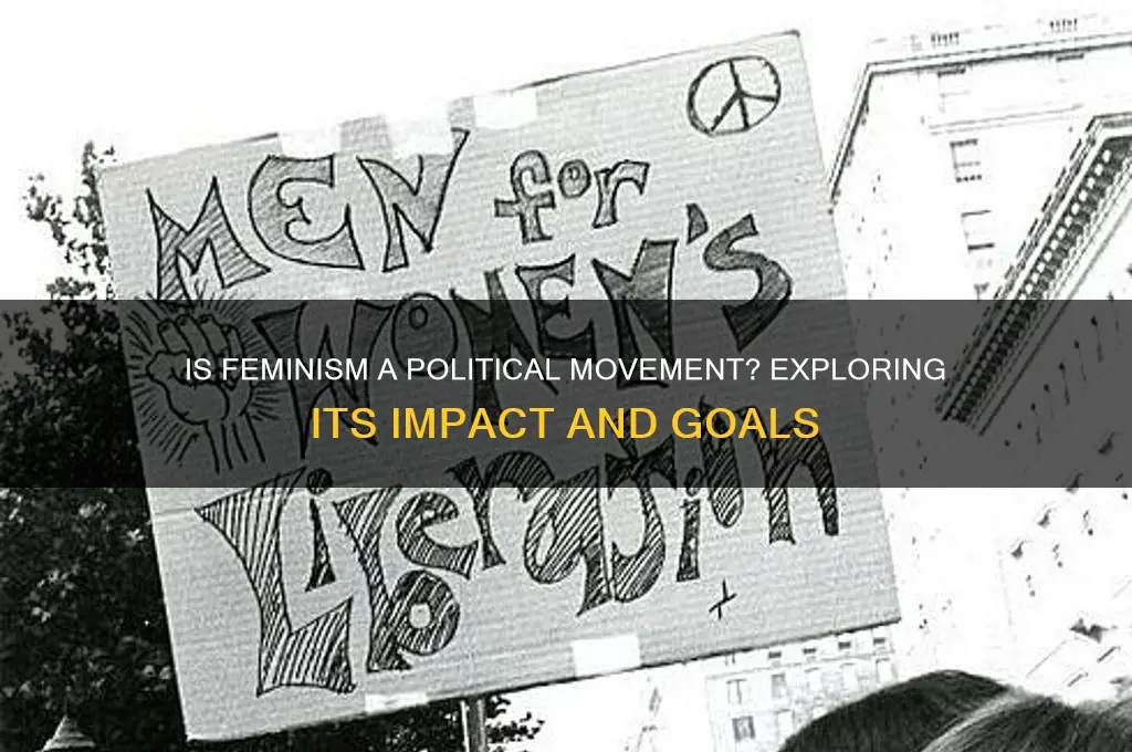 is feminism a political movement