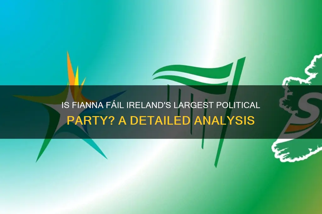 is fianna fail the largest political party in ireland