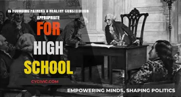 Founding Fathers: Healthy Constitution for High Schoolers?