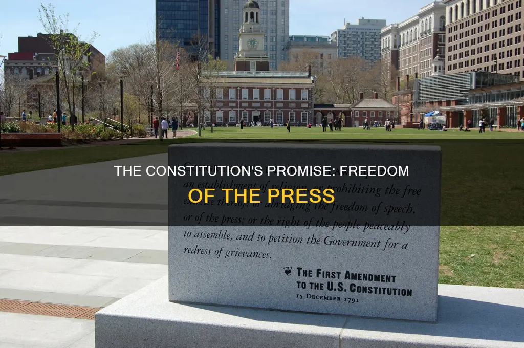 is free press part of the constitution