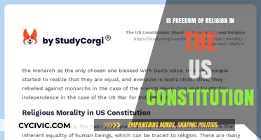 Religious Freedom: A Constitutional Right in the US?