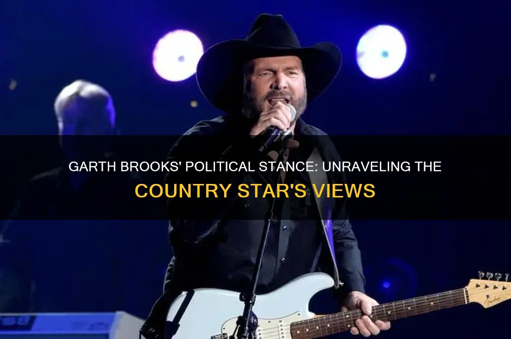is garth brooks political