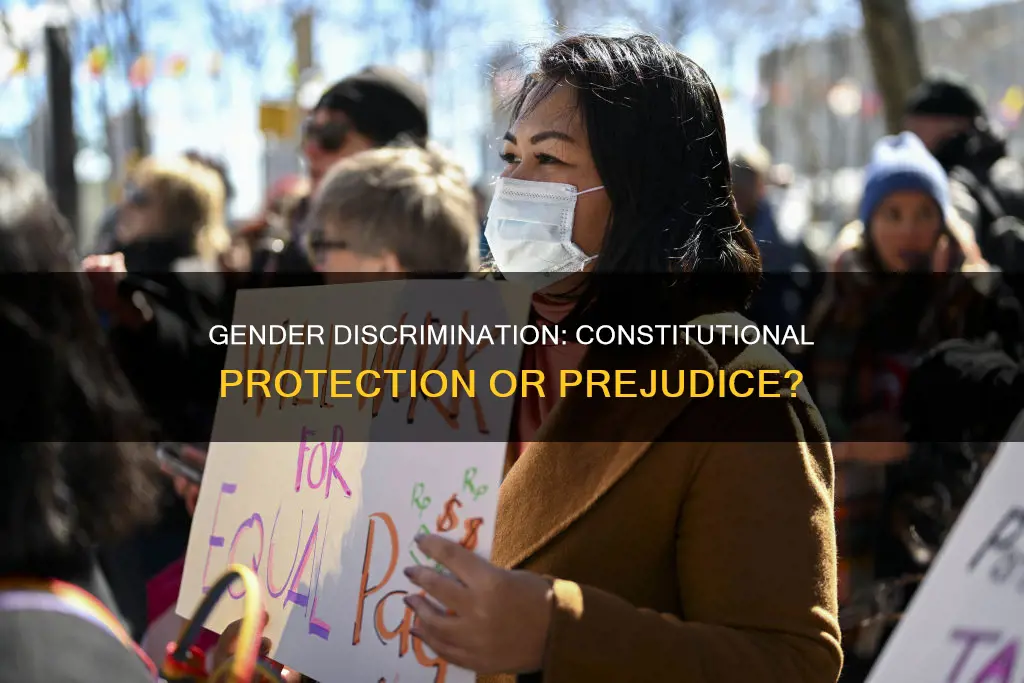 is gender discrimination protected by the constitution