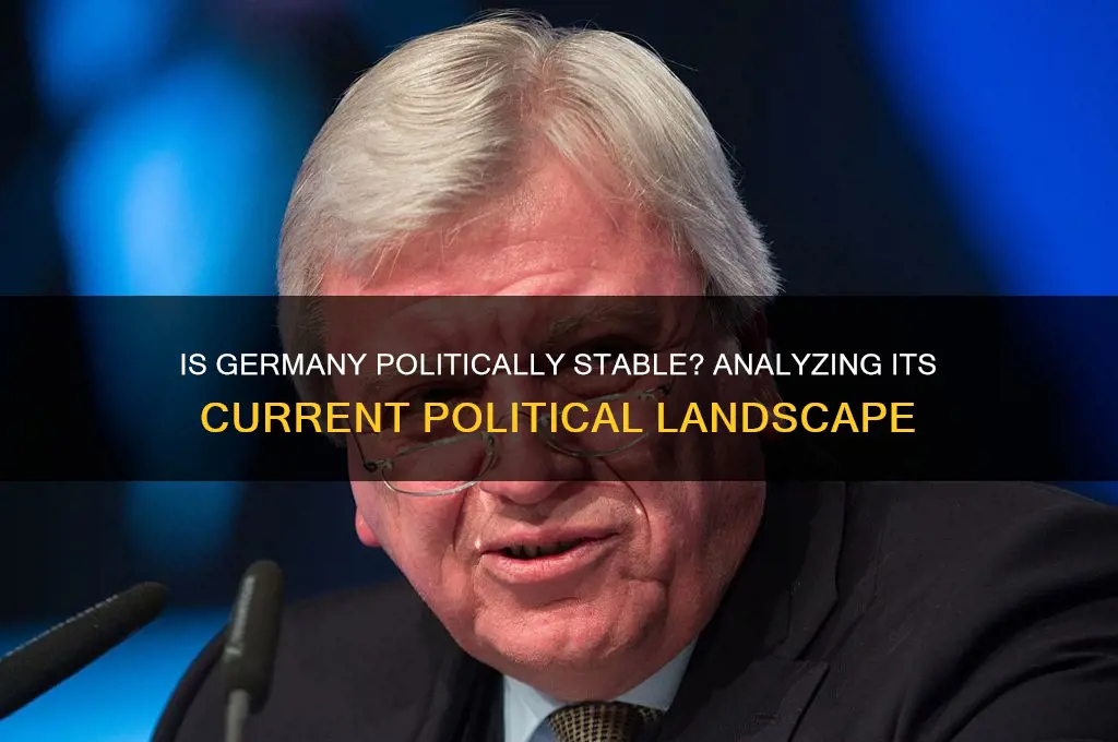 is germany politically stabel