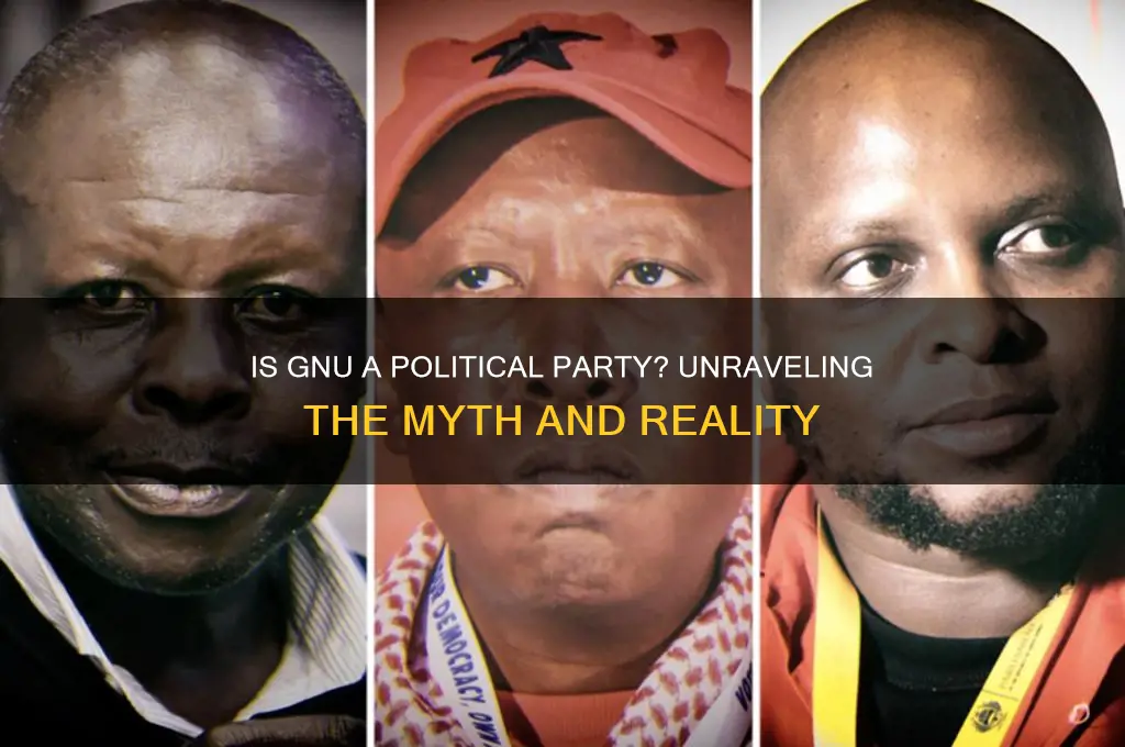 is gnu a political party