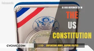 God's Place in the US Constitution