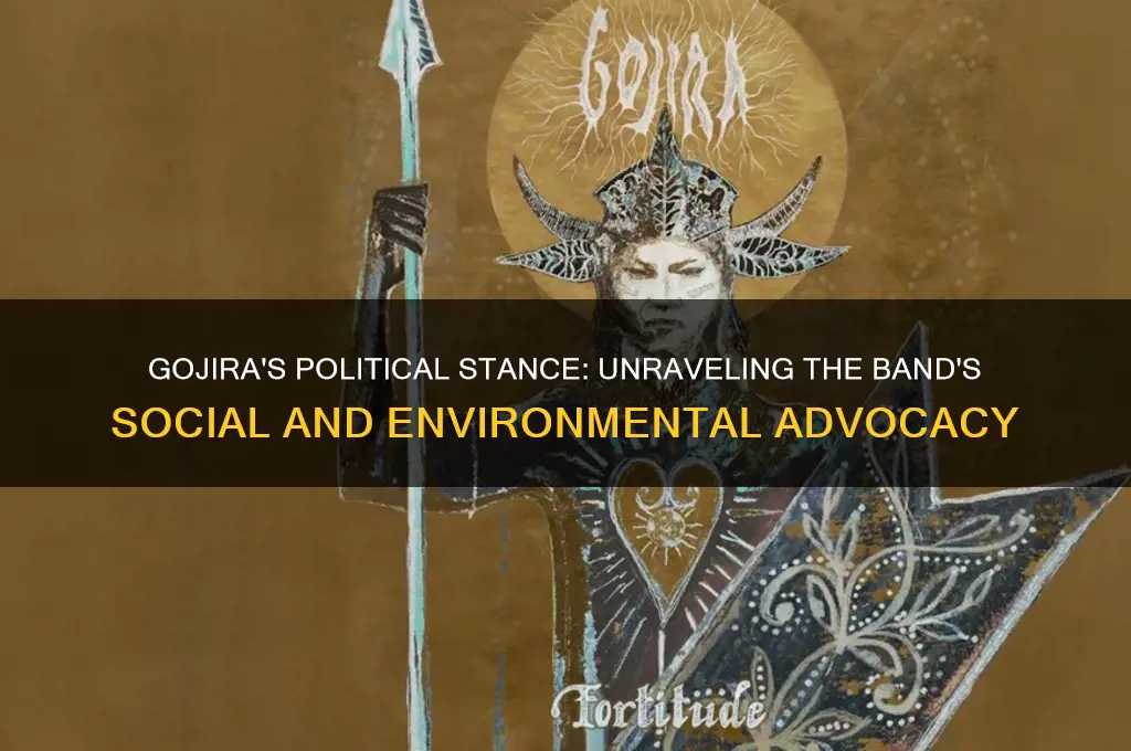is gojira a political band