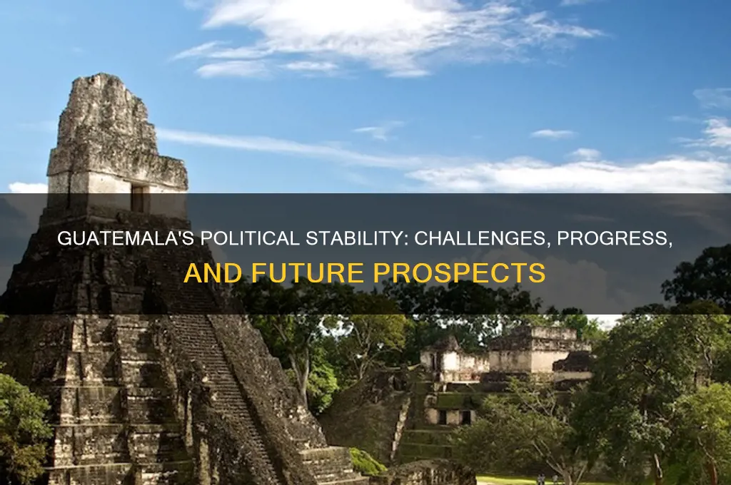 is guatemala politically stable