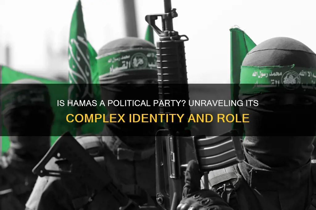 is hamas a political party
