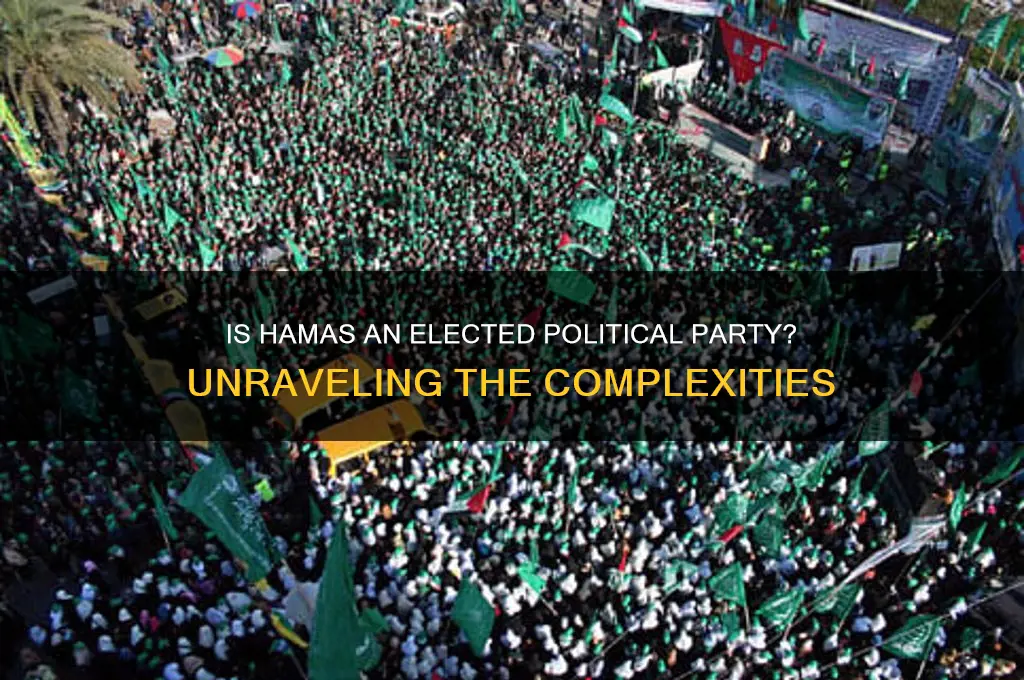 is hamas an elected political party