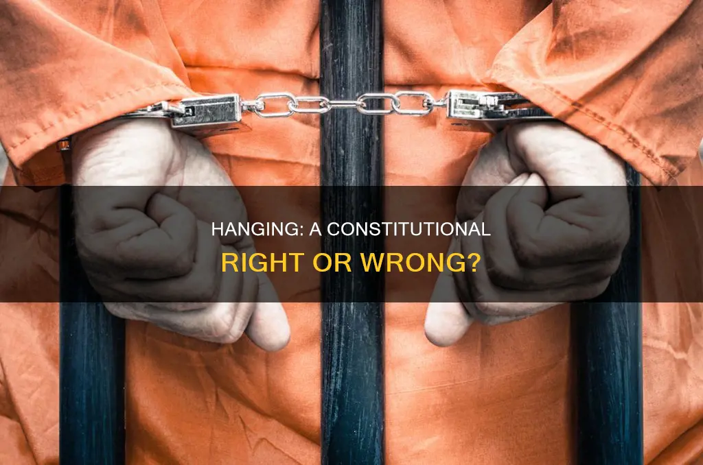 is hanging part of the constitution