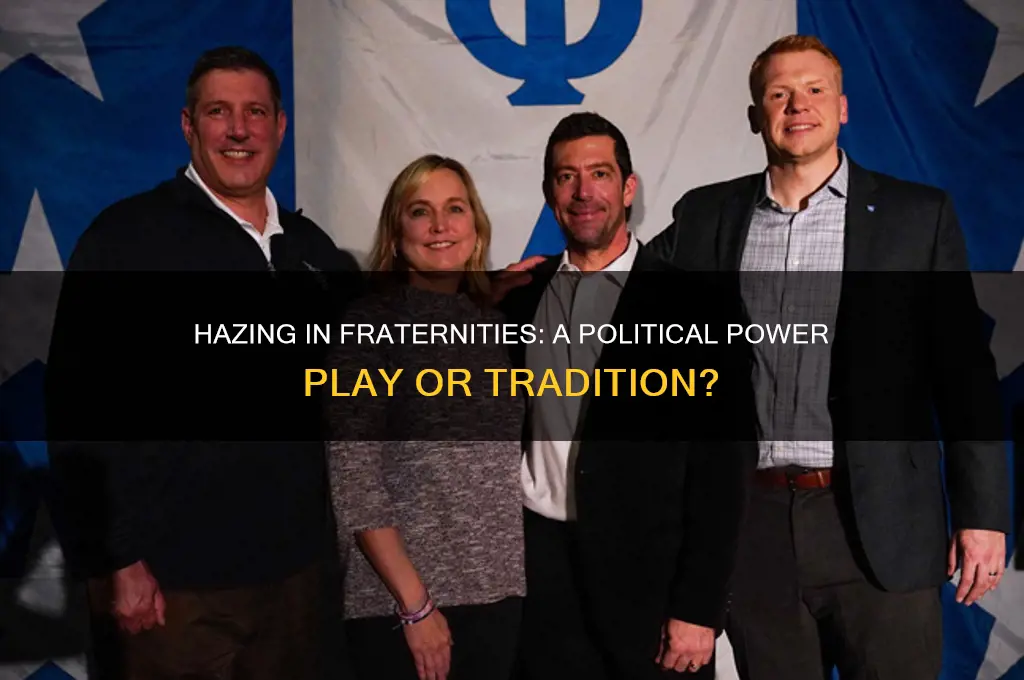 is hazing in fraternaties political