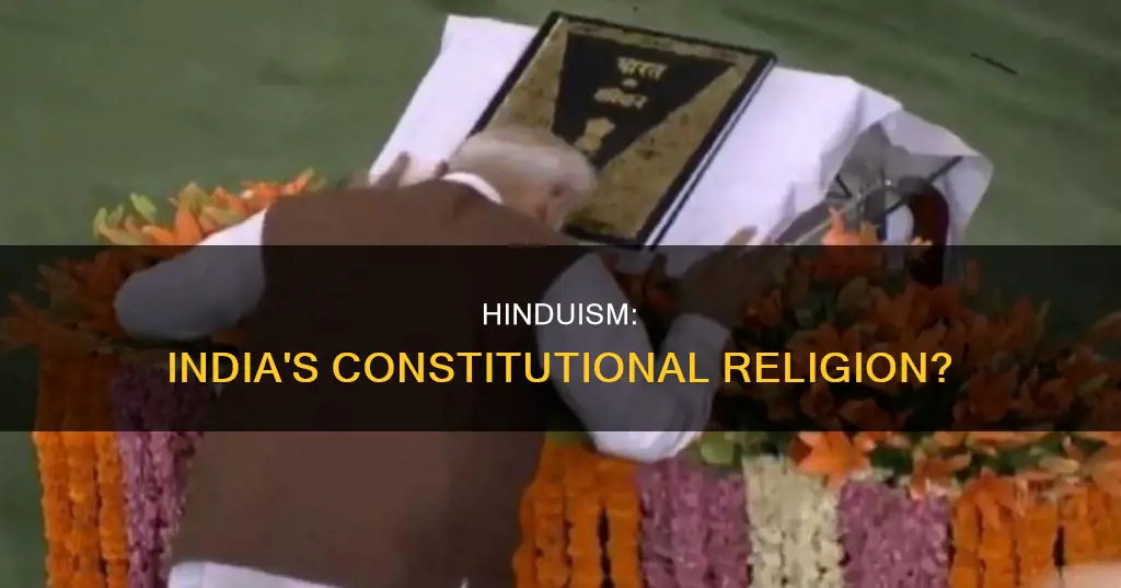 is hinduism a religion in indian constitution