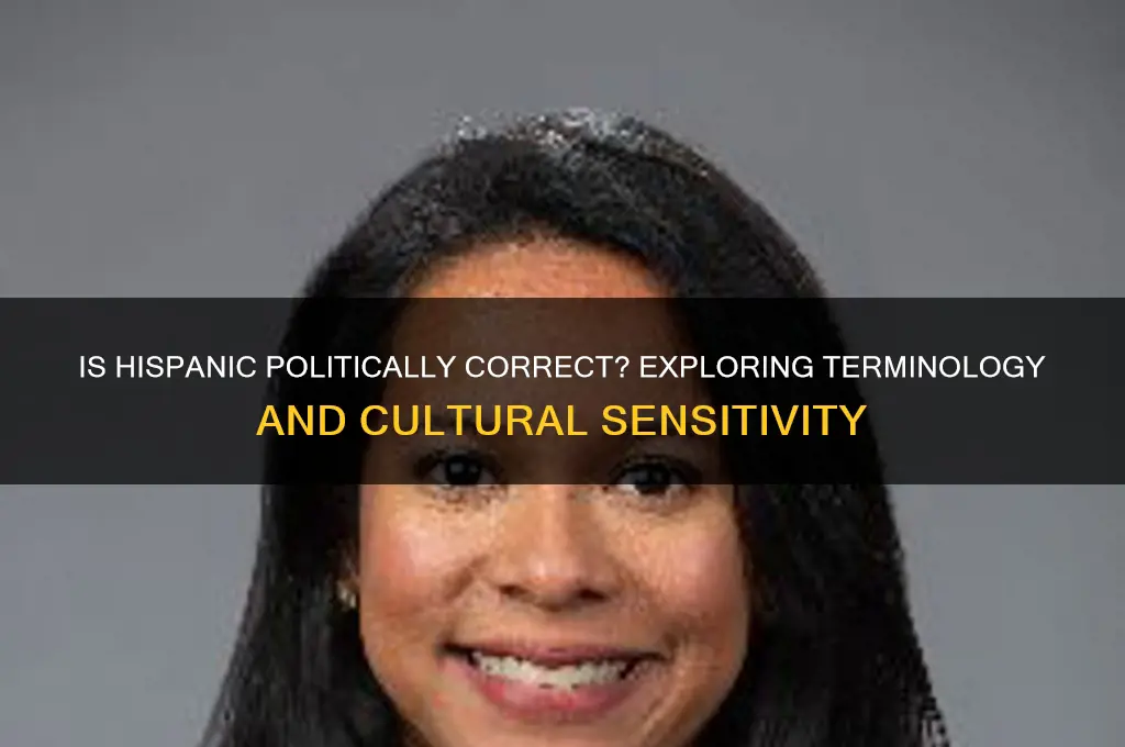is hispanic politically corerct