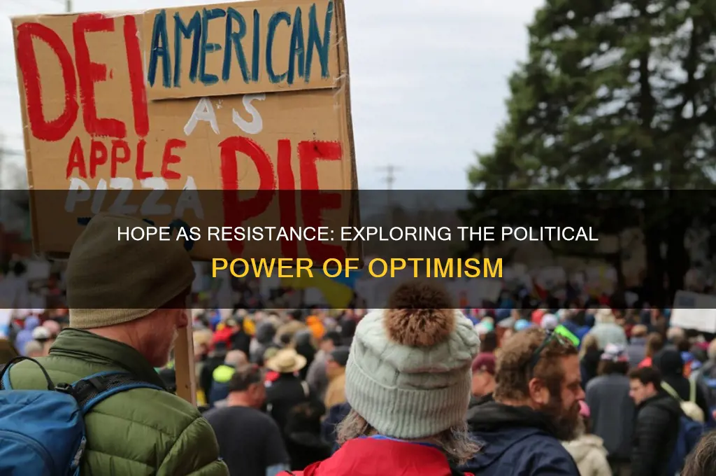 is hope a political act