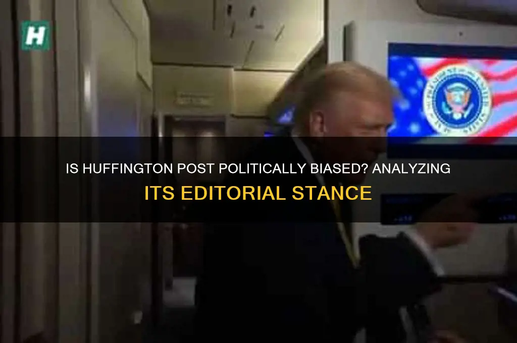 is huffington post a political