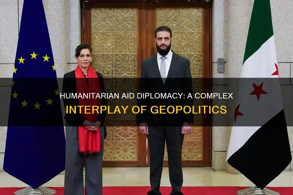 is humanitarian aid diplomacy