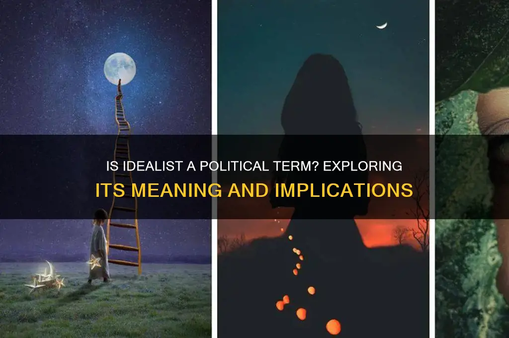 is idealist a political word