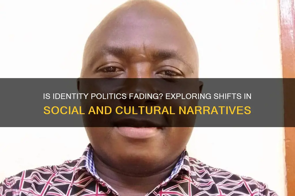 is identiy politics dying