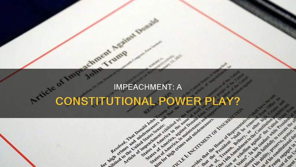 is impeachment part of the constitution