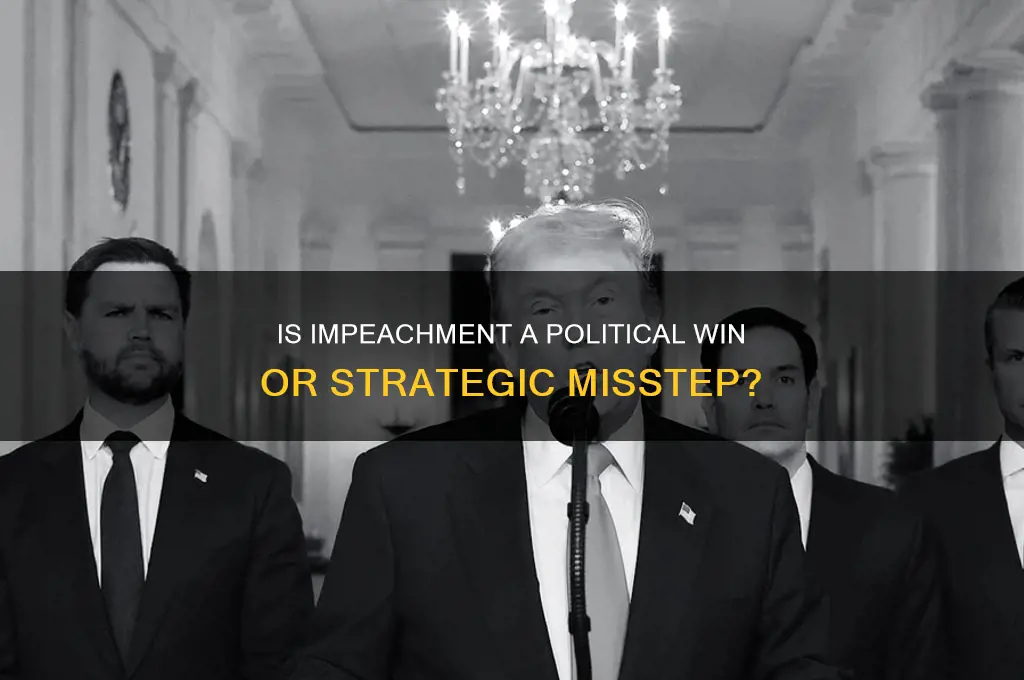 is impeachment politically smart