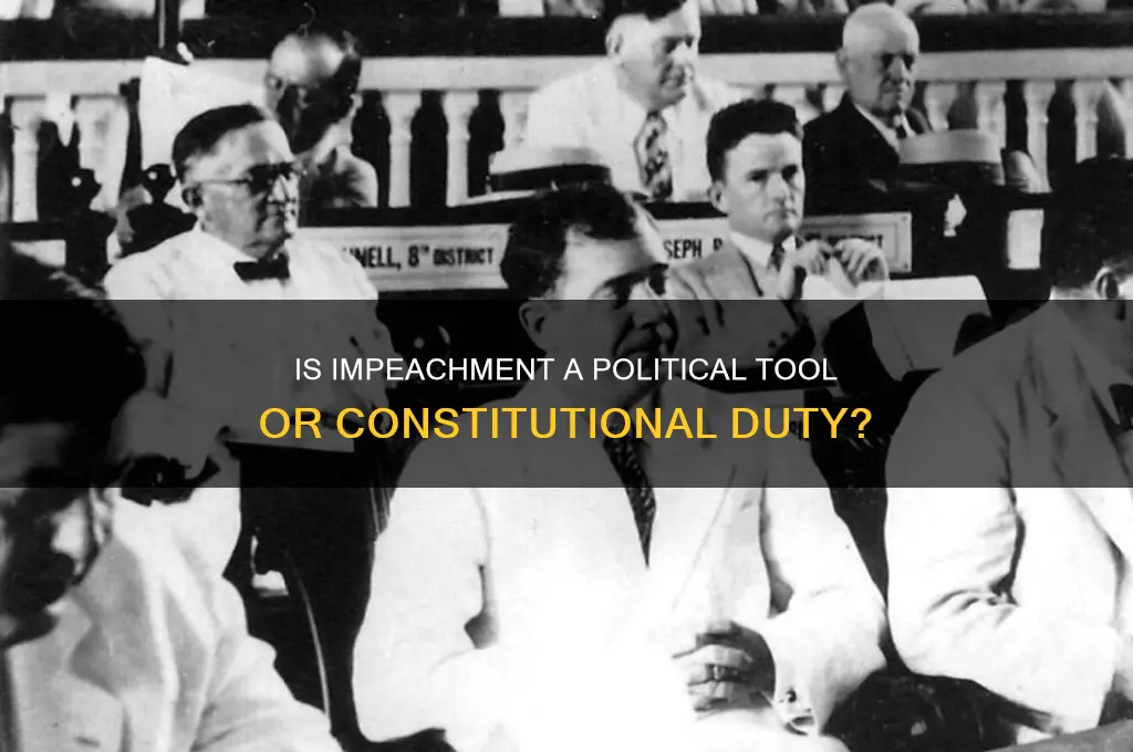 is impeachment purely political