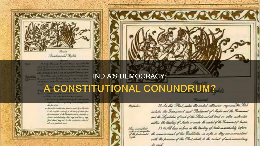 is india a constitutional democracy