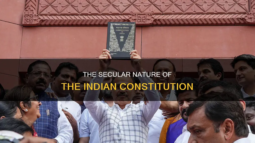 is indian constitution secular
