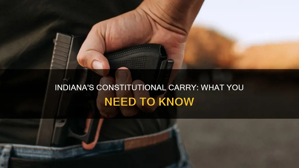 is indiana constitutional carry
