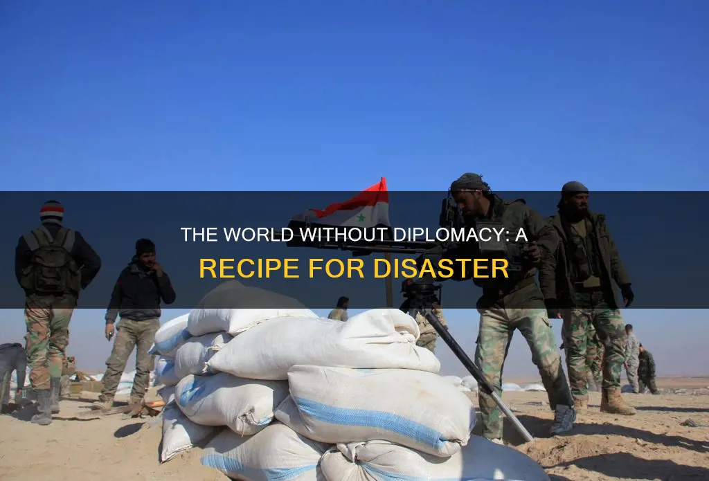 is instead of diplomacy