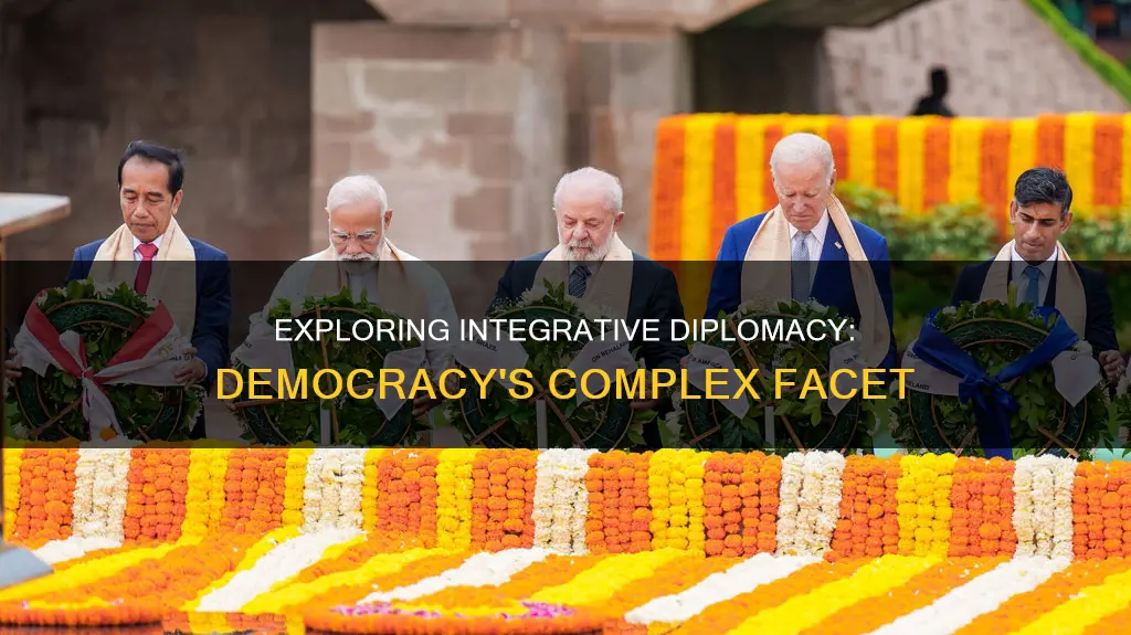 is integrative and democratized diplomacy the same thing