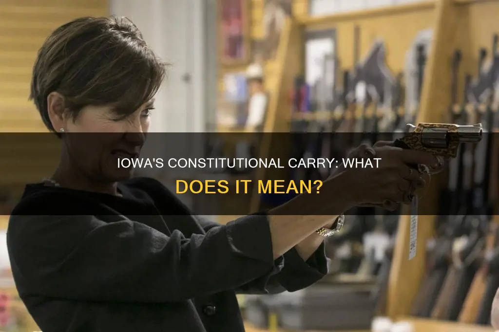 is iowa constitutional carry