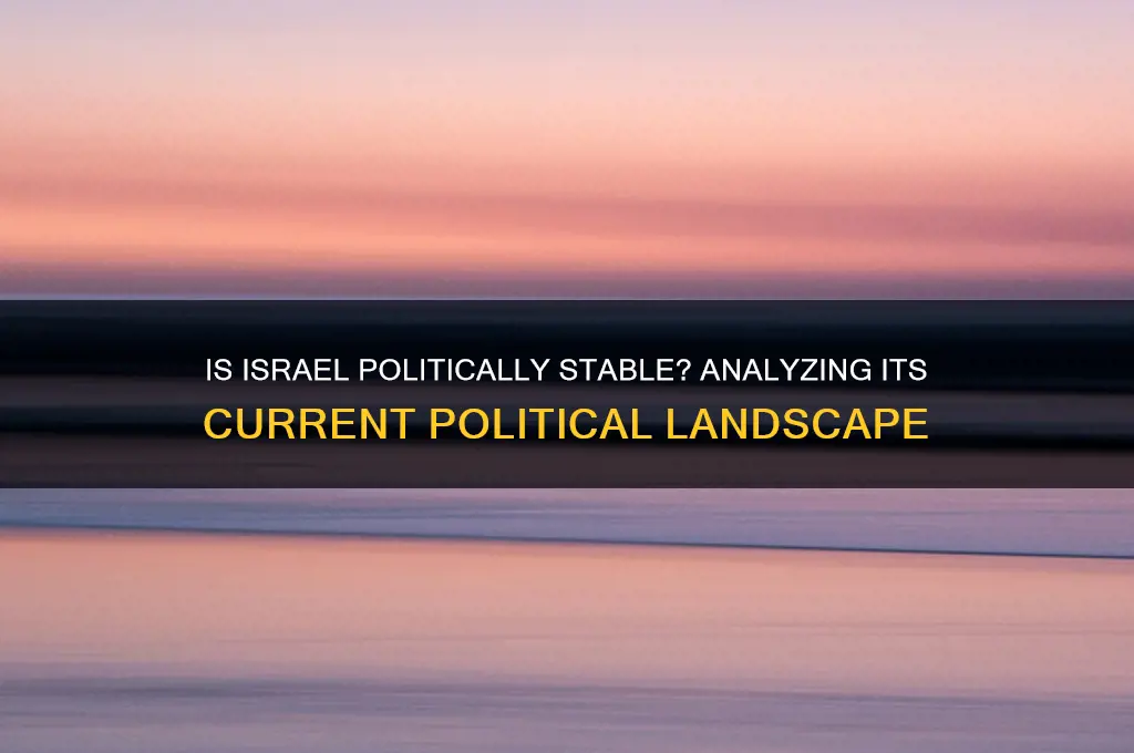 is israel politically stable
