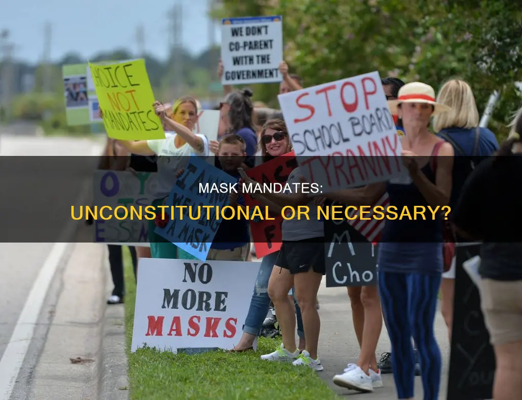is it against the constitution to have a mask mandate