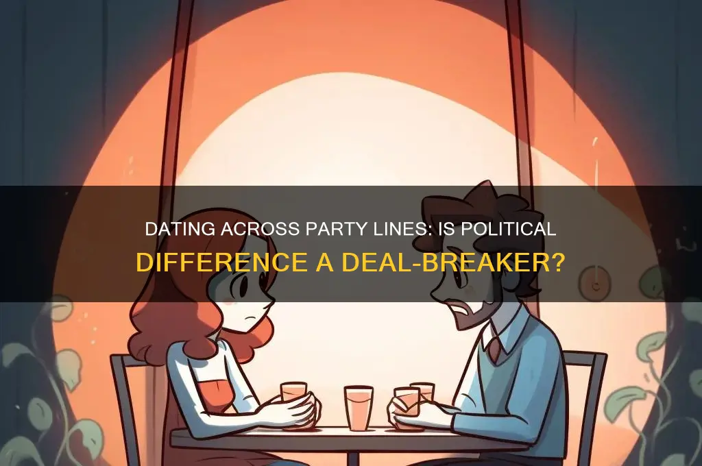is it bad to not date someone different political parties