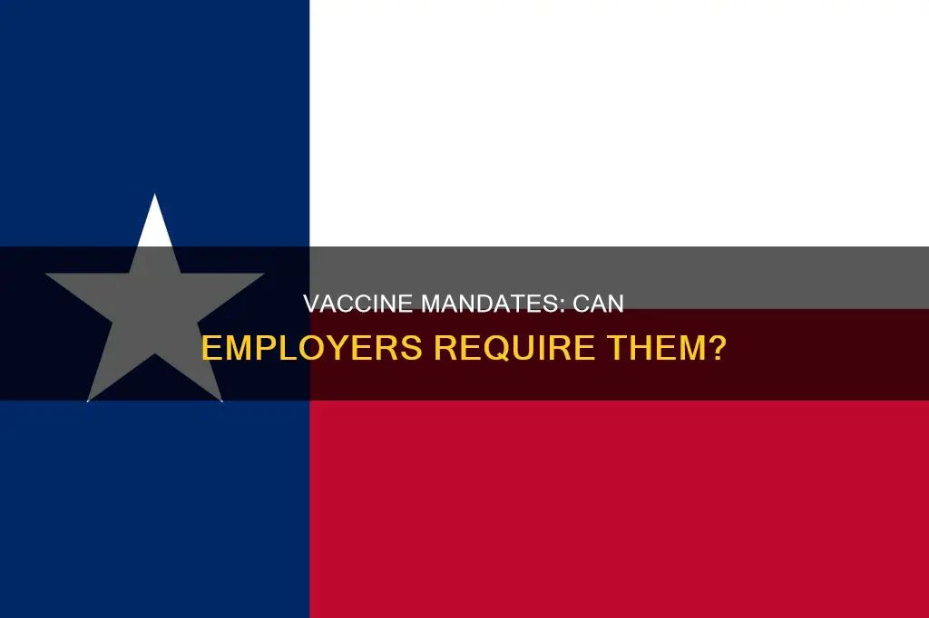 is it constitutional for an employer to mandate a vaccine